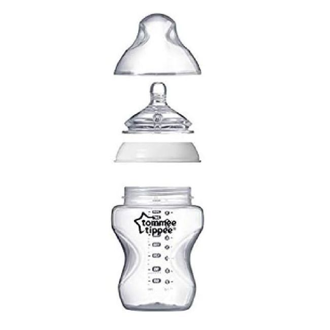 Set mit 2 Natural Start Flaschen 260ml von Tommee Tippee. TOMMEE TIPPEE - 4