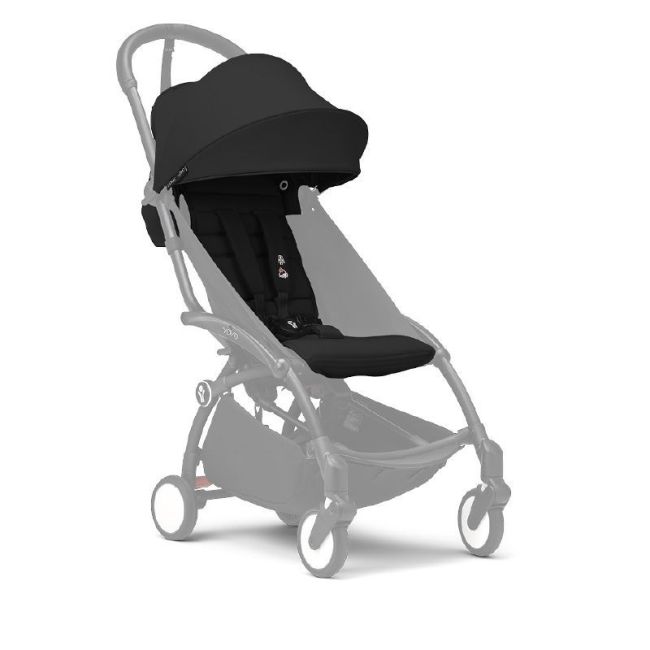 Pack de Textile et Capote 6+ Stokke YOYO3 - Noir STOKKE - 1