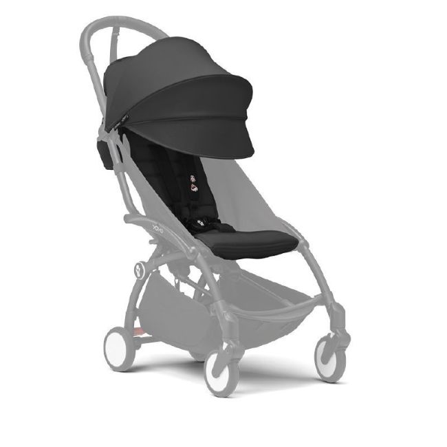 Pack di Tessuti e Capote 6+ Stokke YOYO3 - Nero STOKKE - 2