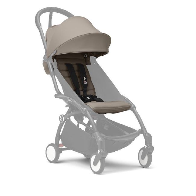 Pack de Textile et Capote 6+ Stokke YOYO3 - Taupe STOKKE - 1