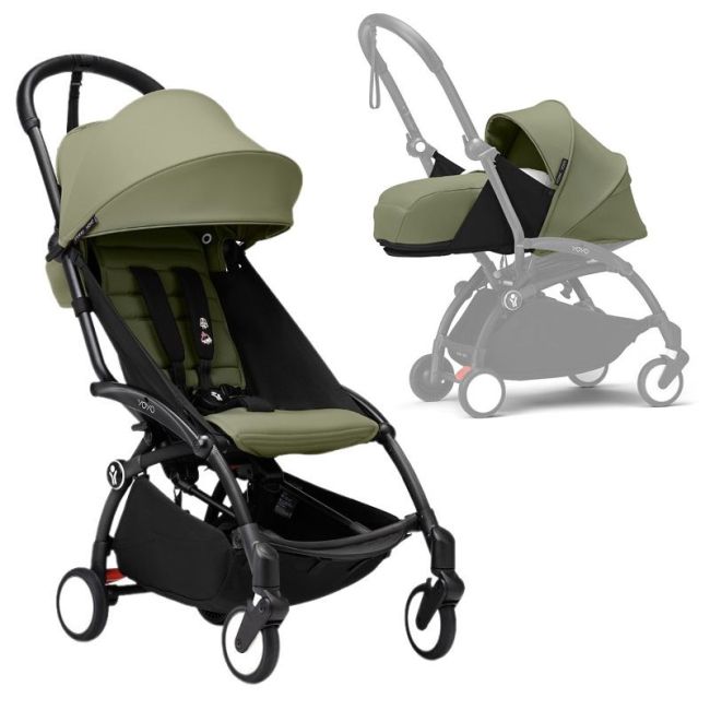 Kinderwagen Stokke Yoyo 3 mit Babywanne