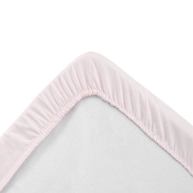 Draps de lit pour berceau 60 Pack 2 unités 60X120X17 cm Rose doux CAMBRASS - 4