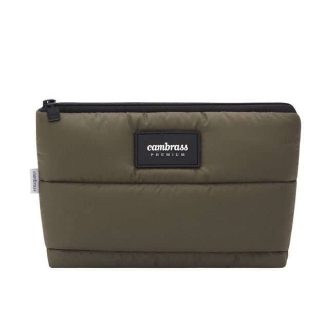 Toilettentasche Urban Khaki 6X28X20 cm CAMBRASS - 1