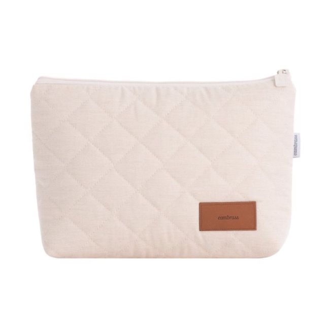 Sac de toilette Viella beige 6X28X20 cm CAMBRASS - 1