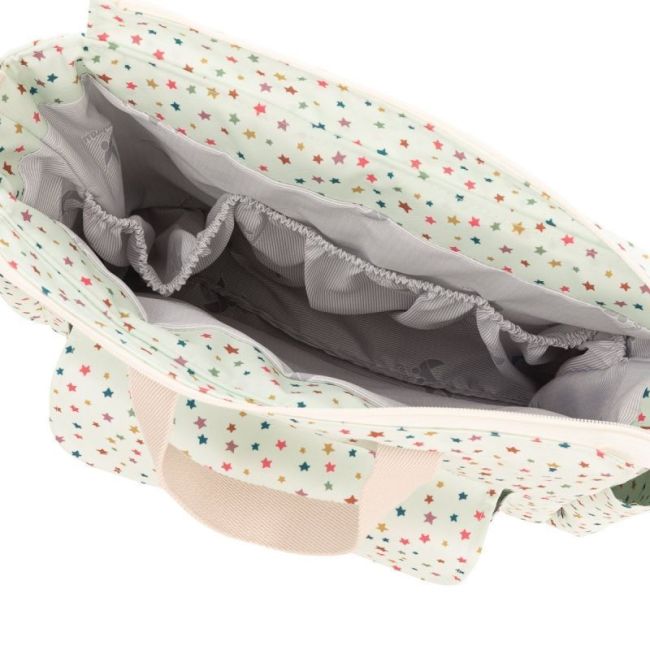 Wickeltasche Maternal Pack Sterne Melone 16X43X37 cm CAMBRASS - 7