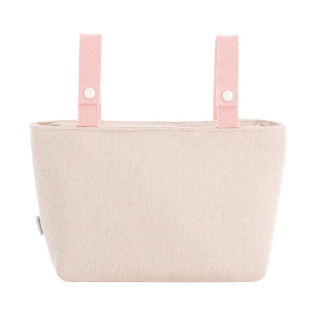 Organizer-Tasche Leinen Rosa 13X38X20 cm CAMBRASS - 2