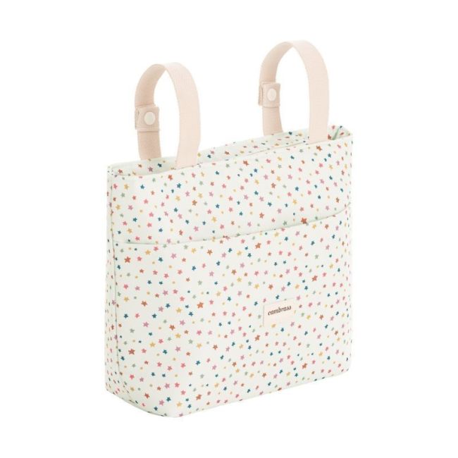 Sac à langer organisateur XL étoiles melon 15X38X28 cm CAMBRASS - 3