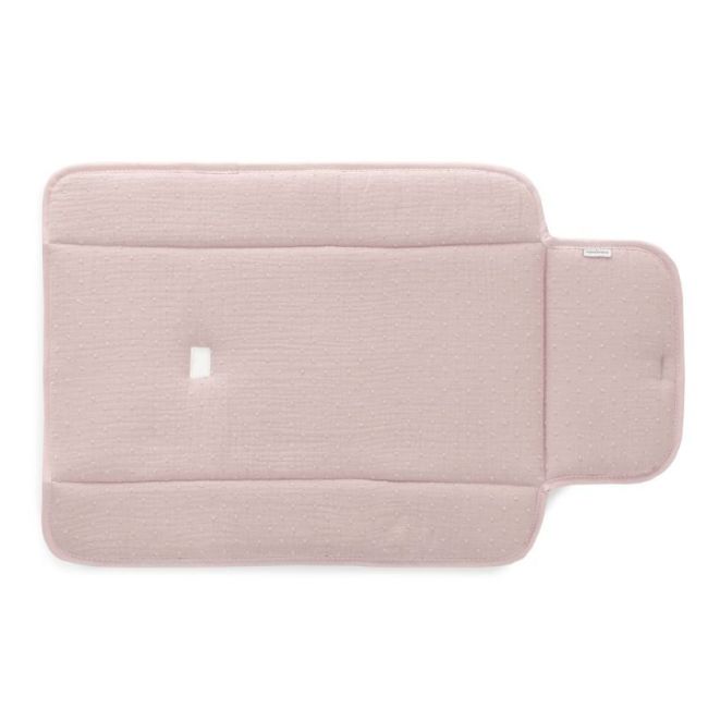 Matelas à langer de voyage 60X40X1 cm Plumeti Rose CAMBRASS - 2