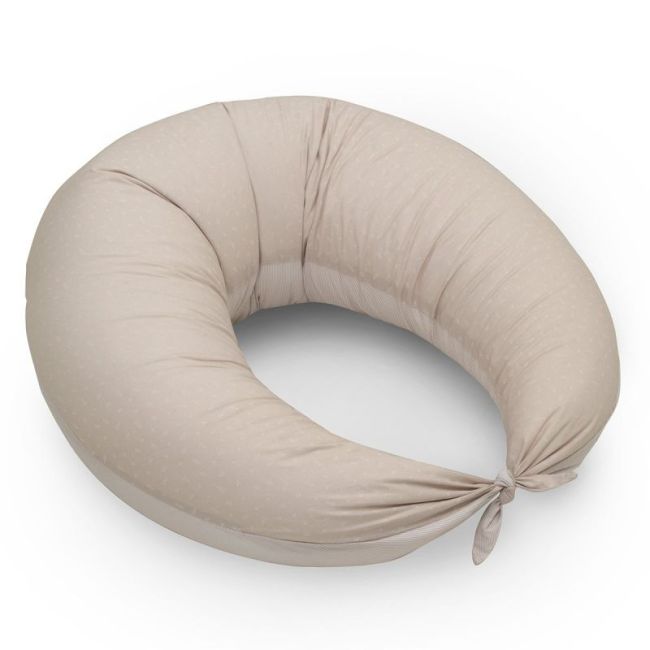 Coussin d'allaitement Luna 80X185X16 cm Beige frais CAMBRASS - 1