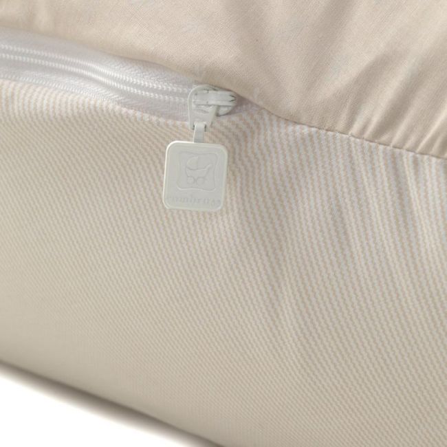 Coussin d'allaitement Luna 80X185X16 cm Beige frais CAMBRASS - 4