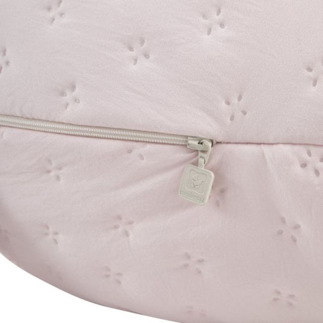 Coussin d'allaitement Luna 80X185X16 cm Soft Rose CAMBRASS - 4