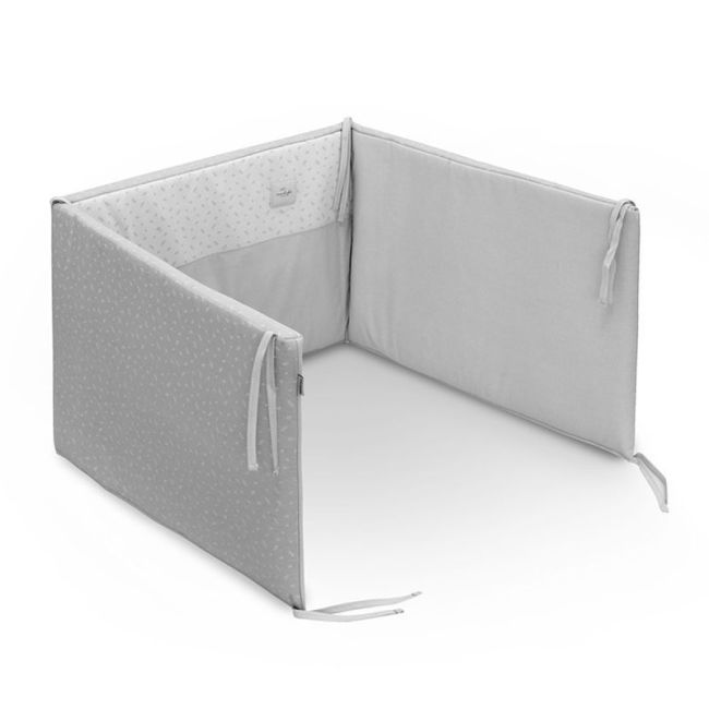 Ensemble de 2 pièces Couette I-V. Lit de bébé 60 Cool Gris 60X120X3 Cm CAMBRASS - 5