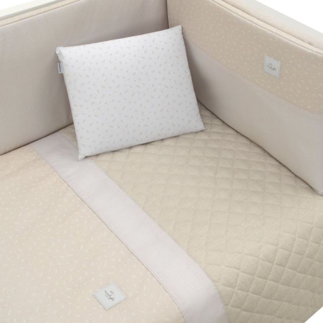 Spiel 2-teilig F.Nordica Babybett 60 Frisch Beige 100X140X3 cm CAMBRASS - 2