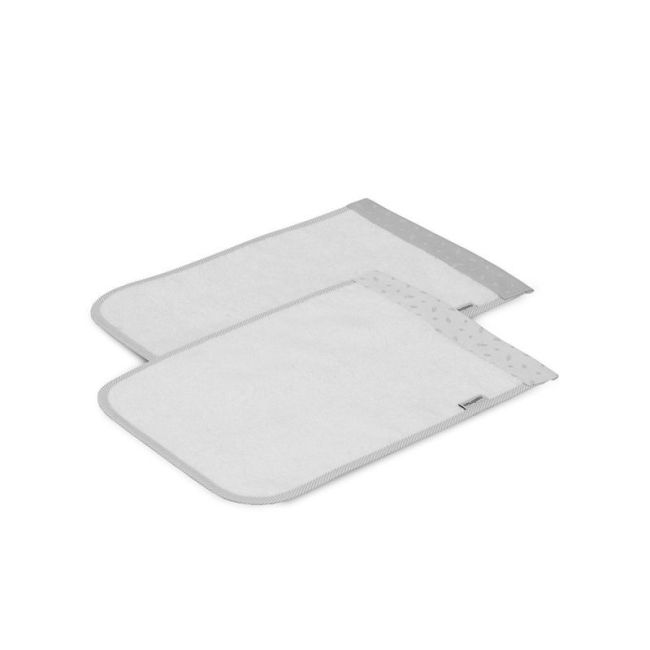 Lot de 2 serviettes fraîches Gris 25X35X1 cm CAMBRASS - 3