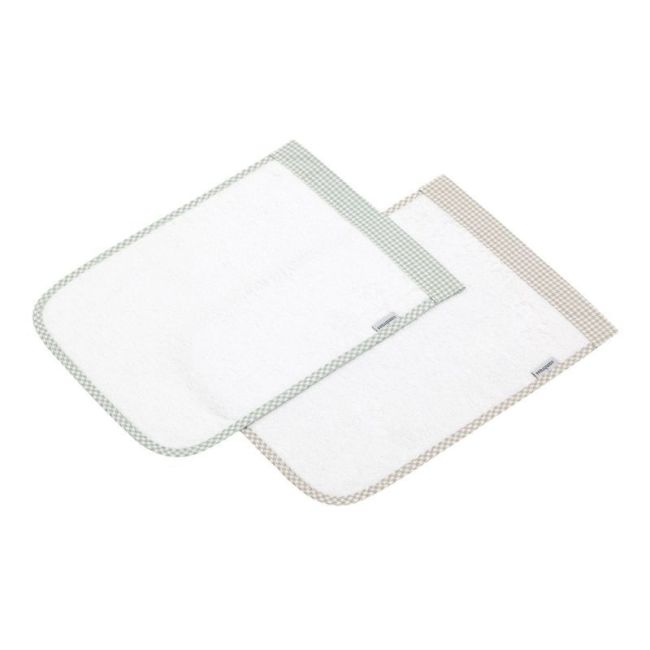 Lot de 2 serviettes Mini Windsord Mint 25X35X1 cm CAMBRASS - 3