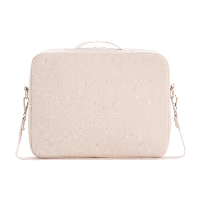 Borsa Clinica Lino Beige 12X47X36 Cm CAMBRASS - 2