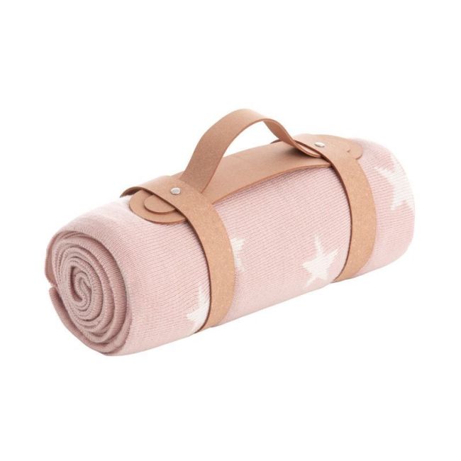 Coperta Punto Bamboo 80X100X1 Cm Stella Rosa CAMBRASS - 1