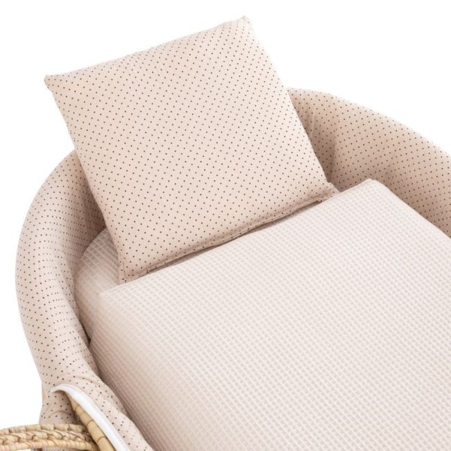 Moïse pour bébé My Cuco + Pieds Topeka Topos/Beige 49X80X61 cm CAMBRASS - 2