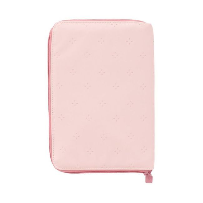 Porte-documents jumeau rose 3X19X27 cm CAMBRASS - 2