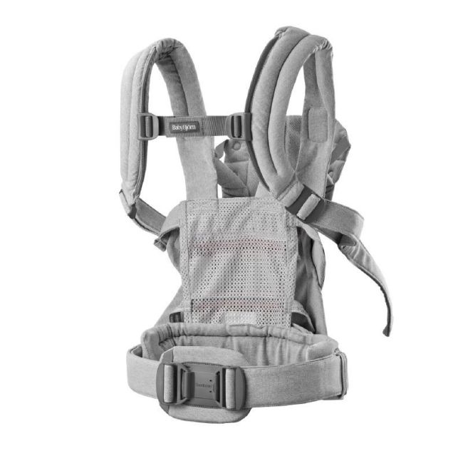 Babytrage Rucksack Harmony Woven - Hellgrau Melange BABYBJÖRN - 3