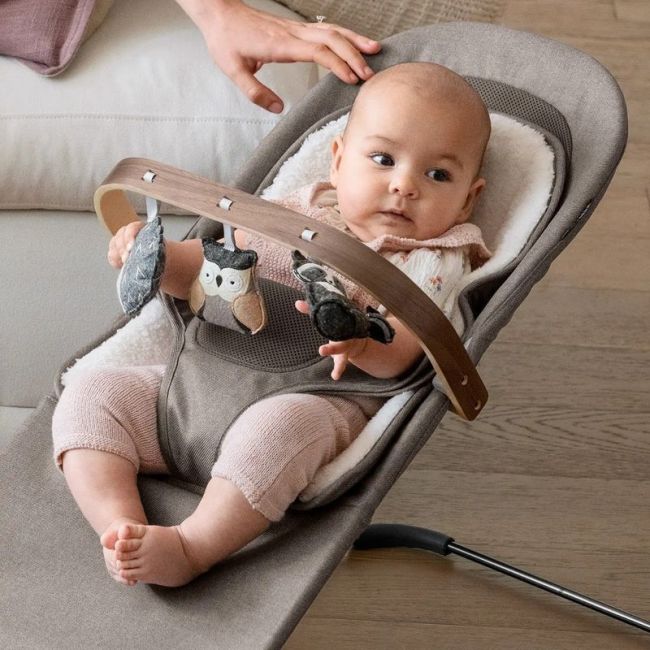 Barra dei giochi divertente nel bosco per il seggiolino Uppababy - Grigio Noce UPPABABY - 3