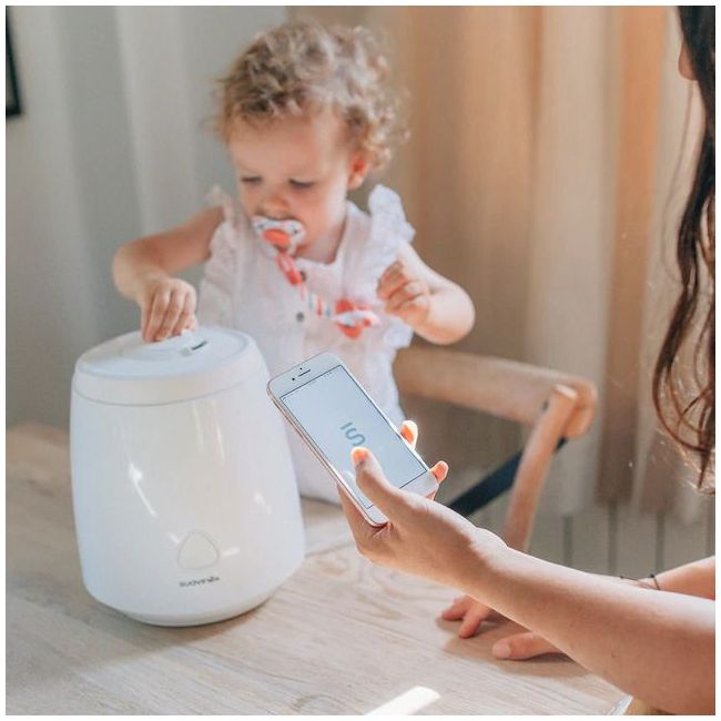 Luftbefeuchter Smart für Babys Weiß