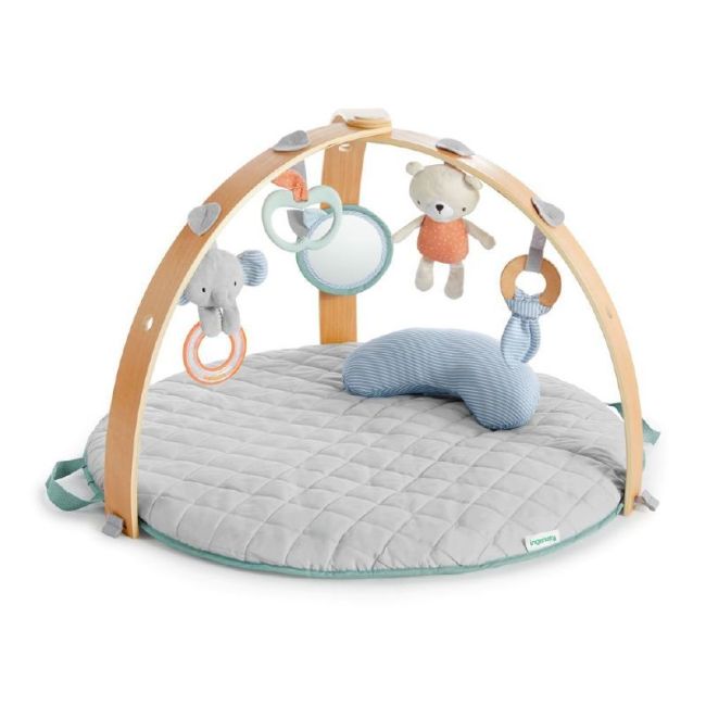 Gym d'activités avec couette douillette Cozy Spot - Ingenuity KIDS II - 1