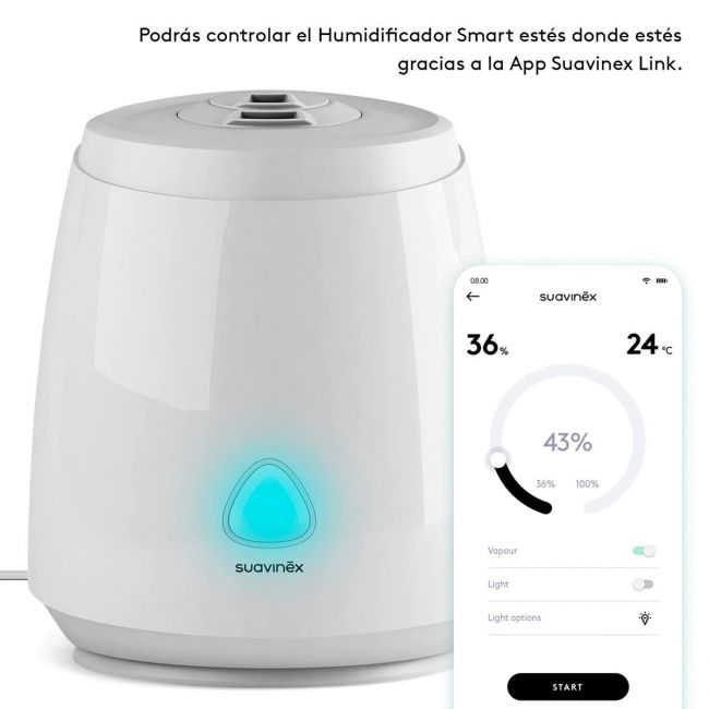 Umidificatore Smart per Bambini Bianco