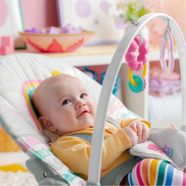 Babywippe Rosy Rainbow KIDS II - 10