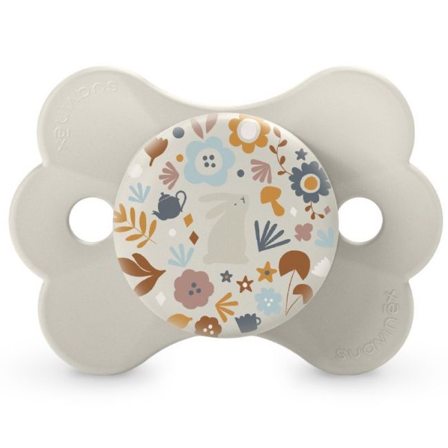 Ciuccio Wonderland SX Pro in silicone 6-18m Suavinex - Liberty Beige SUAVINEX - 1