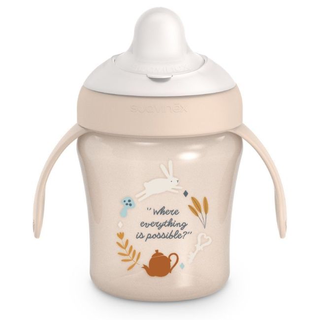 Tasse d'apprentissage Wonderland 200ML - Rose SUAVINEX - 1