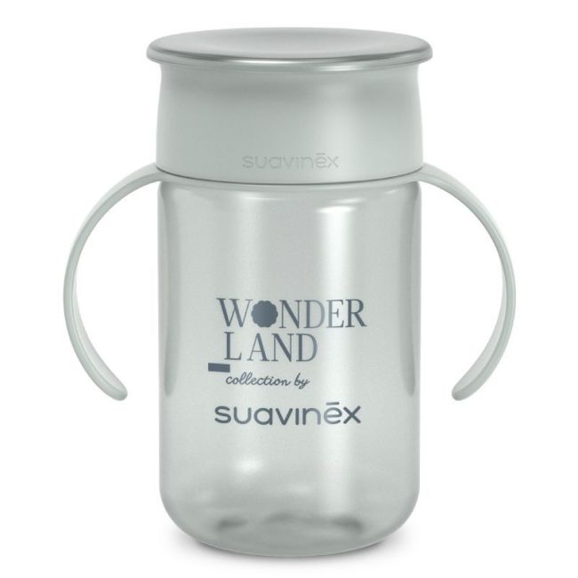 Becher 360° Wonderland +12m 340ml Suavinex - Blau SUAVINEX - 2