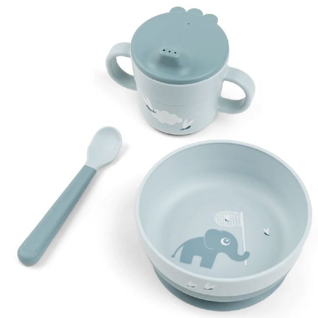 Set Vajilla Foodie First Meal Elphee - Blau DONE BY DEER - 1