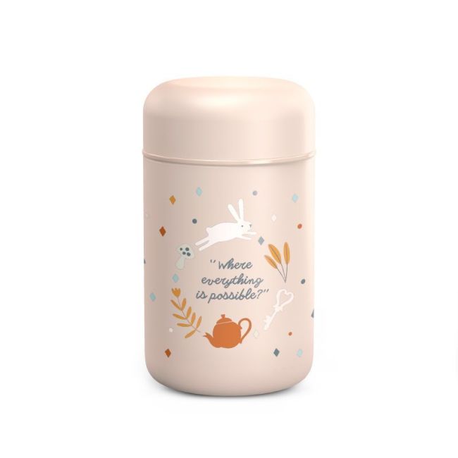 Termo Pour Purées 400ml Wonderland Liberty - Rose SUAVINEX - 1