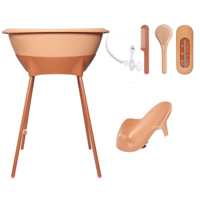 Set Vasca da Bagno Luma con Sedile e Gambe - Spiced Copper LUMA - 1