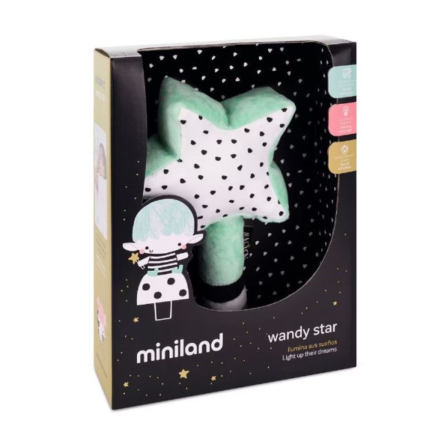 Pack Babyphone 3,5" + Nachtlicht Wandy Star Miniland MINILAND - 2