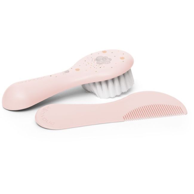 Ensemble Brosse et Peigne Suavinex - Rose SUAVINEX - 1