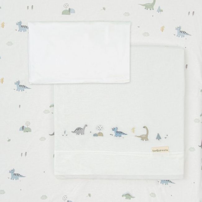 Triptico Punto Cuna 60X120cm Trex - Bianco/Verde BIMBIDREAMS - 1