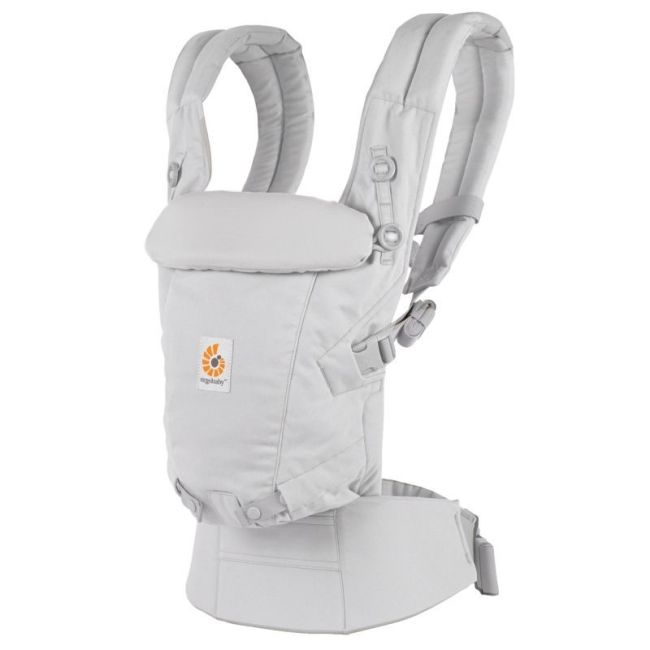 Sac à dos porte-bébé Adapt Soft Touch Cotton Gris Perle