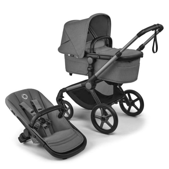 Bugaboo Fox 5 Renew Kinderwagen Graphit-Grau Luna-Grau Luna Komplett BUGABOO - 2