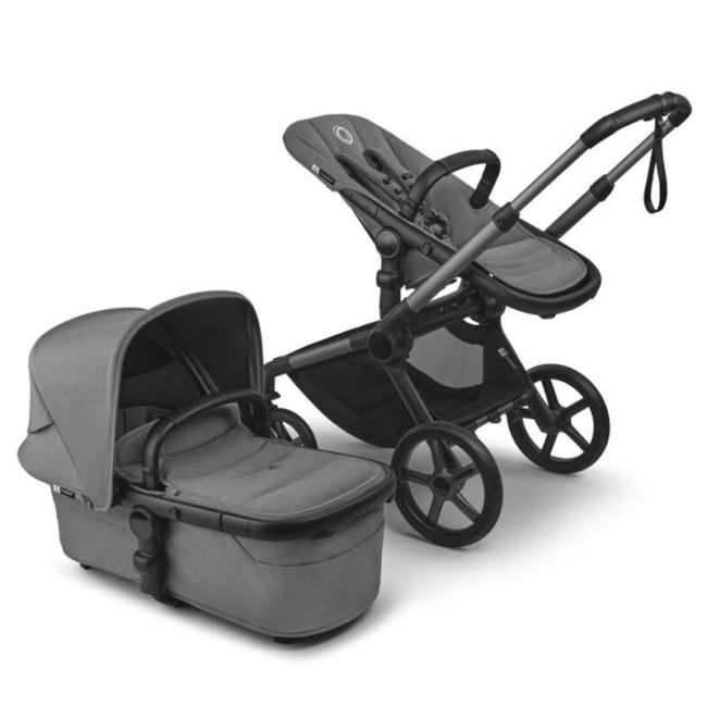 Bugaboo Fox 5 Renew Kinderwagen Graphit-Grau Luna-Grau Luna Komplett BUGABOO - 3