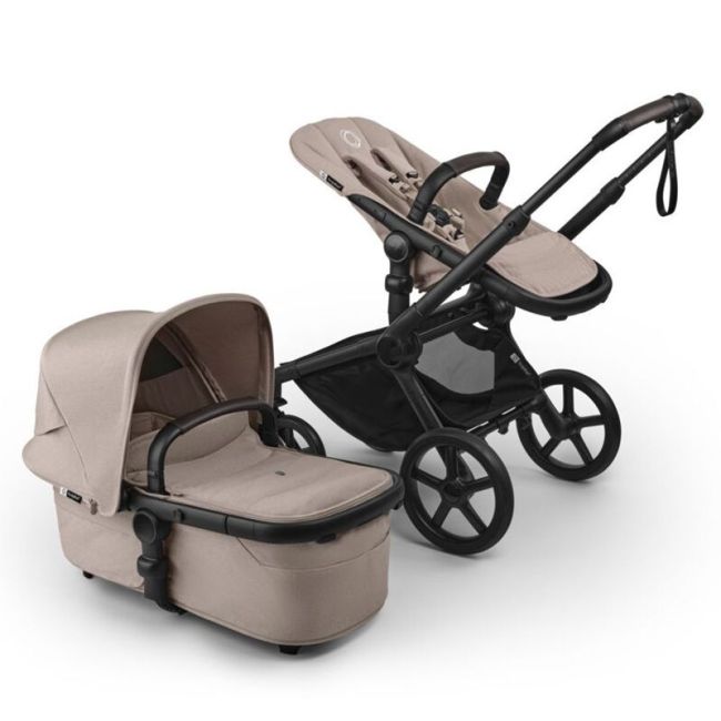 Bugaboo Fox 5 Renew Kinderwagen Schwarz-Desert Taupe Melange- Desert Taupe Melange BUGABOO - 4