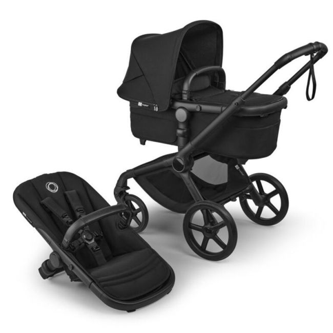 Bugaboo Fox 5 Renew Wagen Schwarz-Schwarz Klassisch-Schwarz Klassisch Komplett BUGABOO - 2