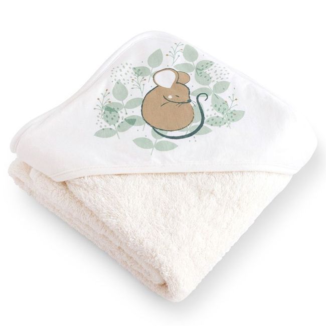 Coperta da Bagno Serigrafia Spring Cottage Hunter Green