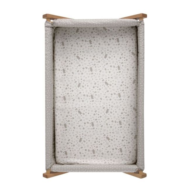 Bajera Minicuna Pack 2 ud. 50X82X10 Cm Abete Beige