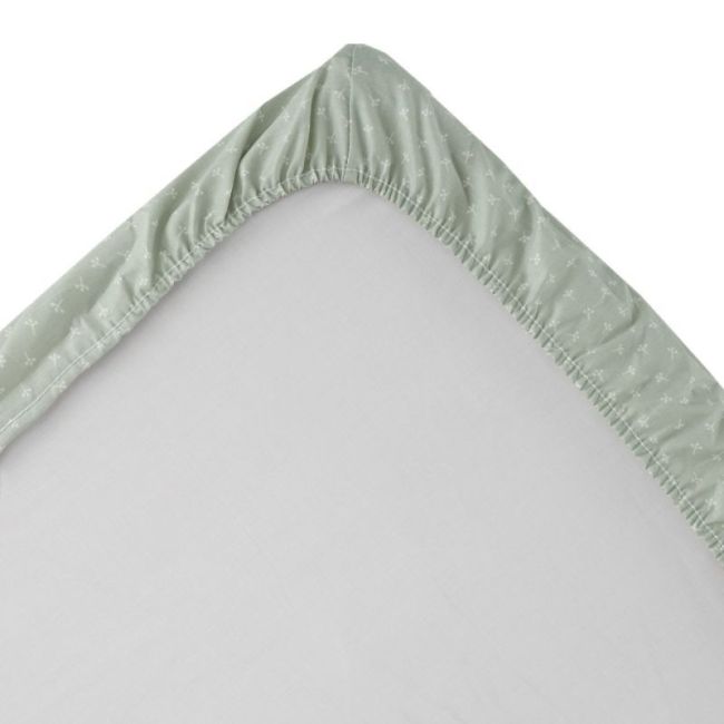 Draps pour Mini Berceau Pack 2 ud. 50X82X10 Cm Ardi Vert