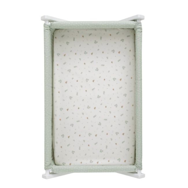 Draps pour Mini Berceau Pack 2 ud. 50X82X10 Cm Ardi Vert