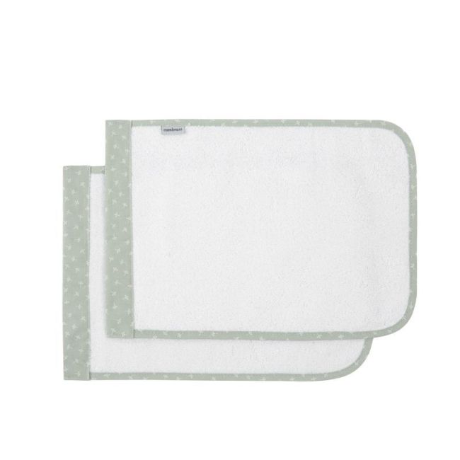 Jeu de 2 Serviettes Ardi Vert 25X35X1 Cm