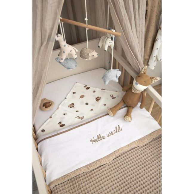 Muselina Media Pacco Da 3 70X70 Cm Me-Forest Animals Toffee