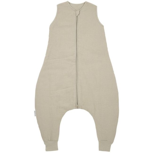 Pyjama Sans Manches Doublé Mousseline Lavée Tog 2.0 80 Cm Me-Uni Sand